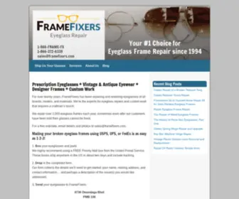 Framefixers.com(Prescription Eyeglasses) Screenshot