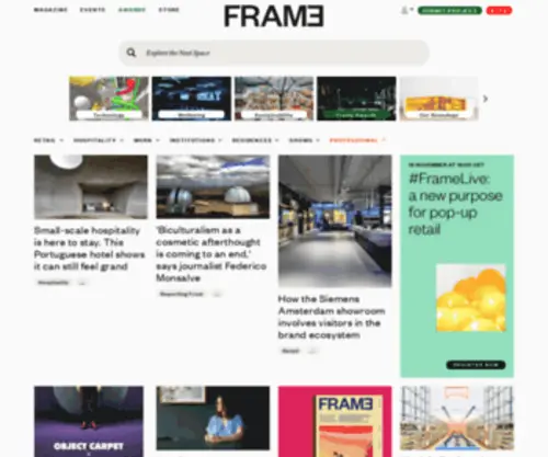 Framemag.com(Interior design) Screenshot