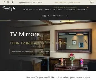 Framemytv.com(Frame My TV™) Screenshot