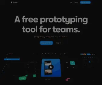 Framer.live(A lightning fast interactive design tool) Screenshot