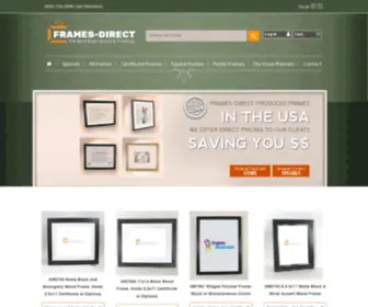 Frames-Direct.com(American Made Picture Frames) Screenshot