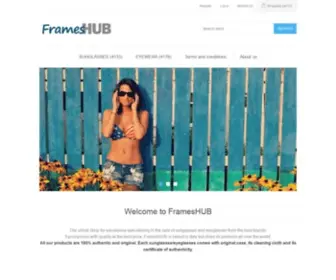 Frameshub.com(FramesHUB US) Screenshot