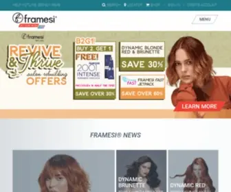 Framesi.it(Framesi Official Site) Screenshot