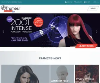 Framesiprofessional.com(Professional Hair Products) Screenshot