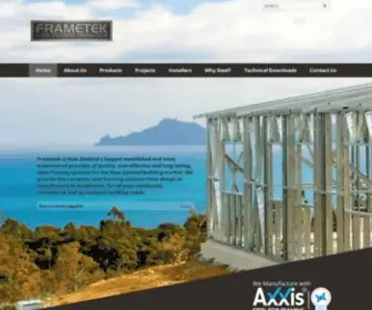 Frametek.co.nz(Discover why Frametek) Screenshot