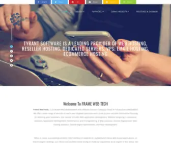 Framewebtech.in(FRAME WEB TECH PVT) Screenshot