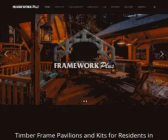 Frameworkplusinc.com(Frame Work Plus Timber Frames) Screenshot
