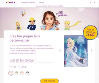 Framily.fr(Livres Enfants Personnalisés) Screenshot