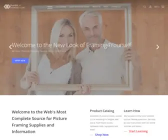 Framing4Yourself.com(All Your Picture Framing Needs) Screenshot