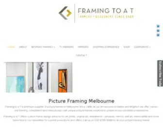 Framingtoat.com.au(Custom Picture Framing) Screenshot