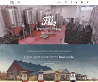 Framptonbrasse.com(Bières) Screenshot