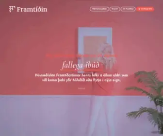 Framtidin.is(Framtíðin) Screenshot