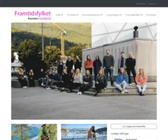 Framtidsfylket.no(Finn jobbar i Vestland) Screenshot