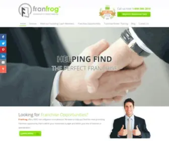 Fran-Frog.com(Franchise Consulting in Jupiter) Screenshot