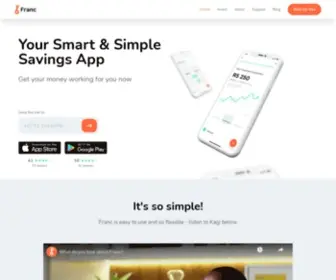 Franc.app(Investing made simple) Screenshot