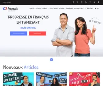 FrancaisavecPierre.com(Français avec Pierre) Screenshot