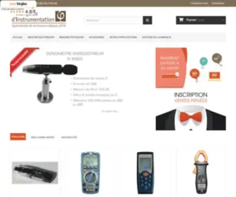 Francaise-Instrumentation.fr(Appareils de mesures) Screenshot