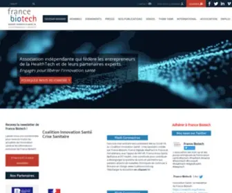 France-Biotech.fr(France Biotech) Screenshot