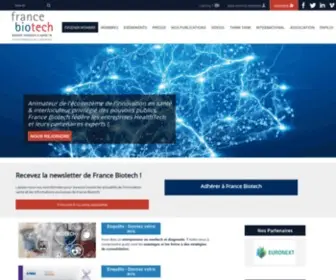 France-Biotech.org(France Biotech) Screenshot