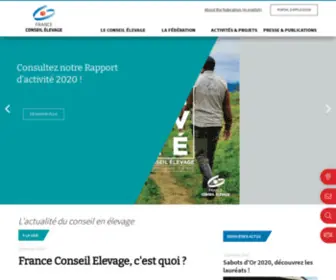 France-Conseil-Elevage.fr(FCEL) Screenshot