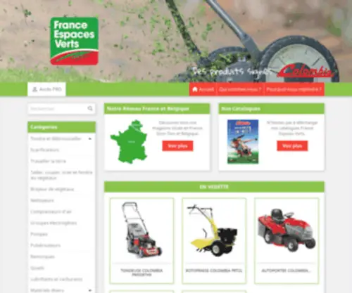 France-Espaces-Verts.com(France Espaces Verts) Screenshot