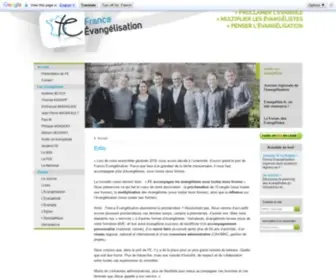 France-Evangelisation.com(France) Screenshot