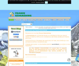 France-Geocaching.fr(Portail France Geocaching) Screenshot