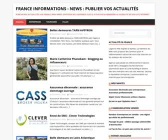 France-Infonews.fr(France Informations) Screenshot