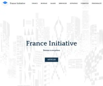 France-Initiative.fr(France initiative business) Screenshot