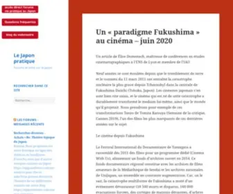 France-Japon.net(Forums et infos sur le Japon) Screenshot
