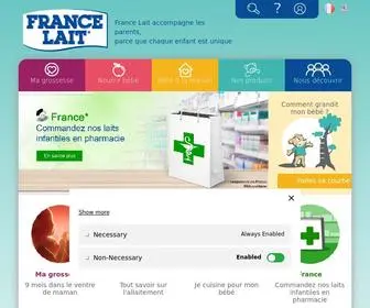 France-Lait.com(France Lait) Screenshot