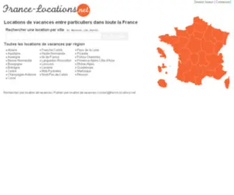 France-Locations.net(Locations de vacances entre particuliers) Screenshot