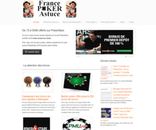 France-Poker-Astuce.fr Screenshot