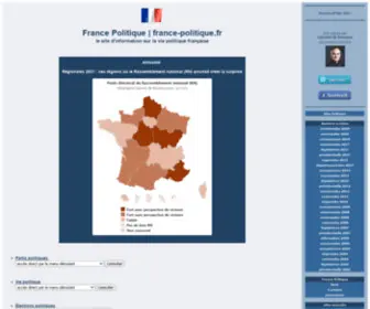 France-Politique.fr(Französische politik) Screenshot