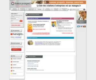 France-Prospect.fr(France prospect) Screenshot