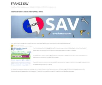 France-Sav.fr(Reparation) Screenshot