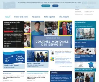 France-Terre-Asile.org(France terre d'asile) Screenshot