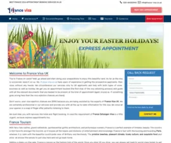 France-Visa.co.uk(Get your France visa Online appointment from UK. We have highly experienced team) Screenshot