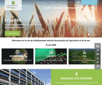Franceagrimer.fr(Accueil) Screenshot