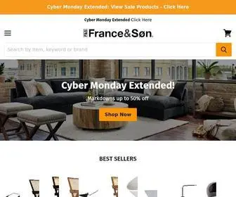 Franceandson.com(France & Son) Screenshot