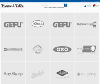 Franceatable.com(France à Table) Screenshot