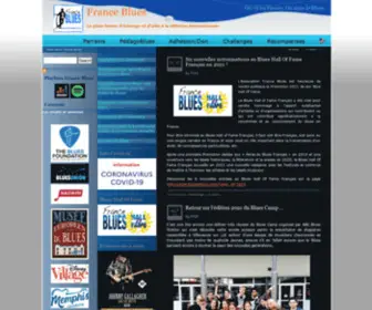 Franceblues.com(France Blues) Screenshot