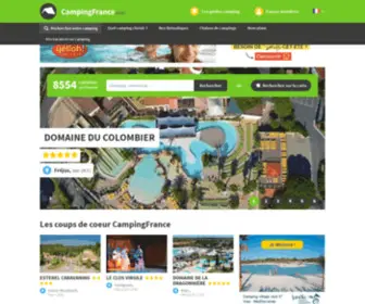 Francecamping.com(100% des campings en France) Screenshot