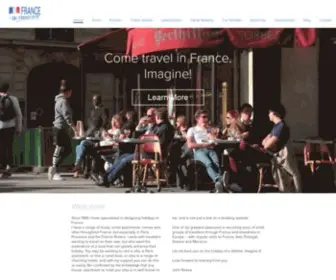 France.co.nz(France the French Way) Screenshot