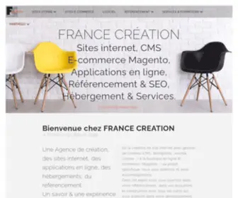 Francecreation.com(Site internet et e) Screenshot