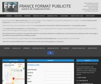 Franceformatpublicite.com(Agence de communication) Screenshot