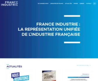 Franceindustrie.org(France Industrie) Screenshot