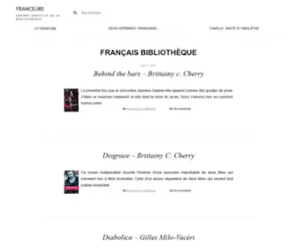 Francelibs.com(Francelibs) Screenshot