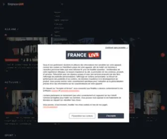 Francelive.fr(Grâce) Screenshot