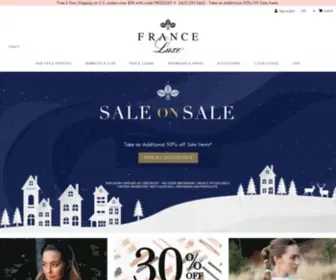 Franceluxe.com(Shop premium hair accessories) Screenshot